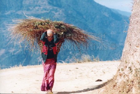 Νεπάλ. Εργαζόμενο κορίτσι. 05