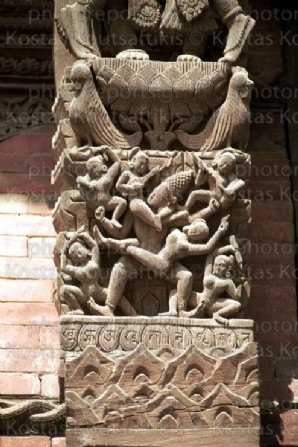 Νεπάλ Ερωτκή τέχνη ναών  Κατμαντού 10