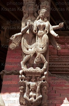 Νεπάλ Ερωτκή τέχνη ναών  Κατμαντού 09