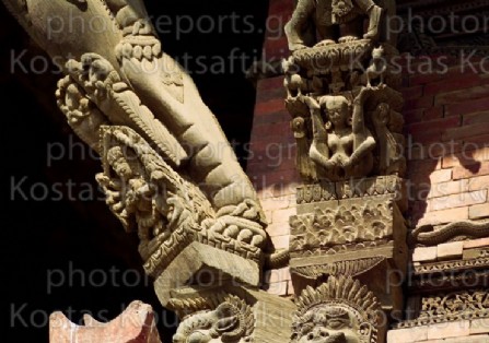 Νεπάλ Ερωτκή τέχνη ναών  Κατμαντού 13