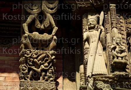 Νεπάλ Ερωτκή τέχνη ναών  Κατμαντού 14